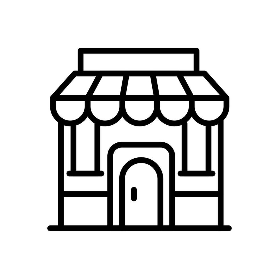 Store Icon in vector. illustration vector