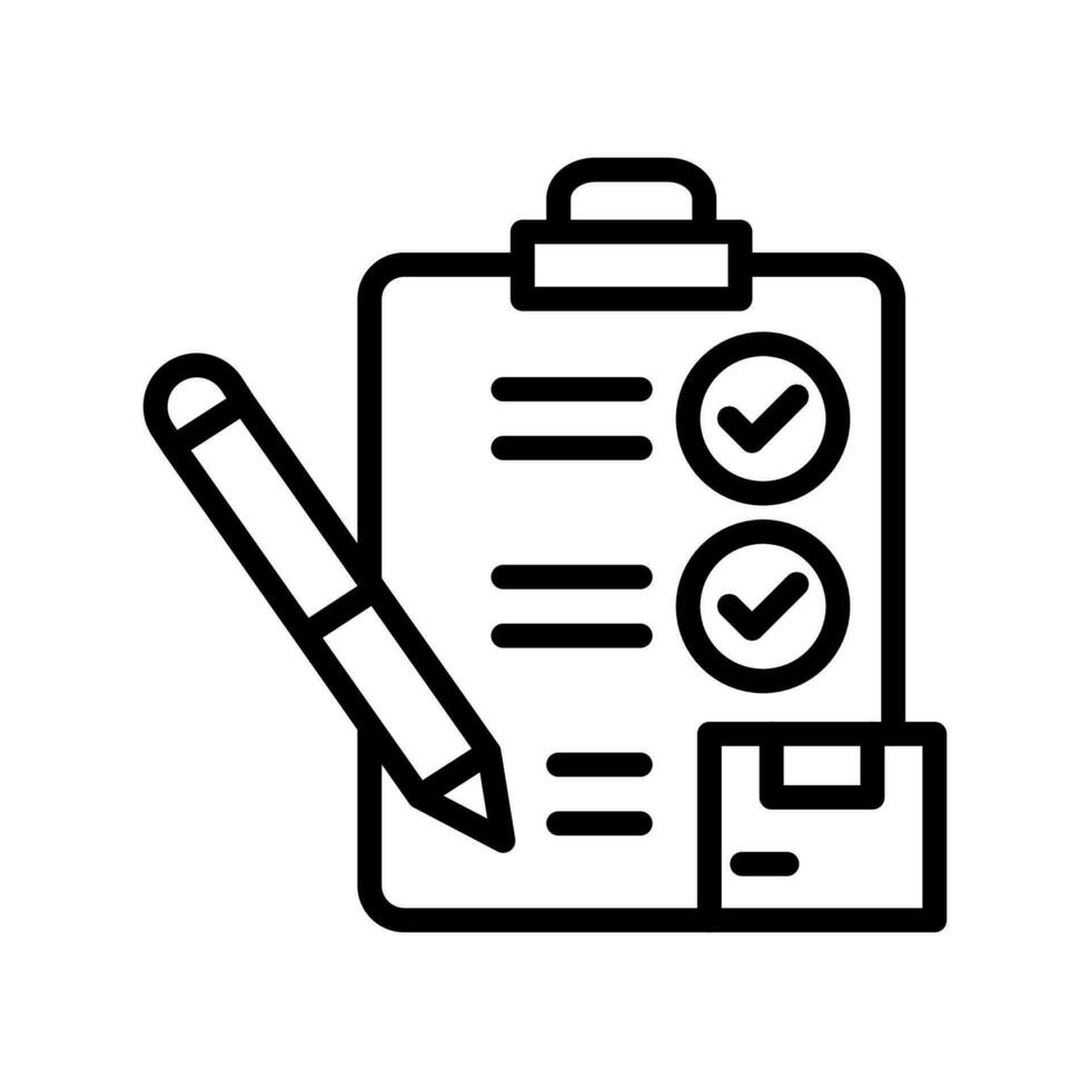 Shipping List Icon in vector. illustration vector