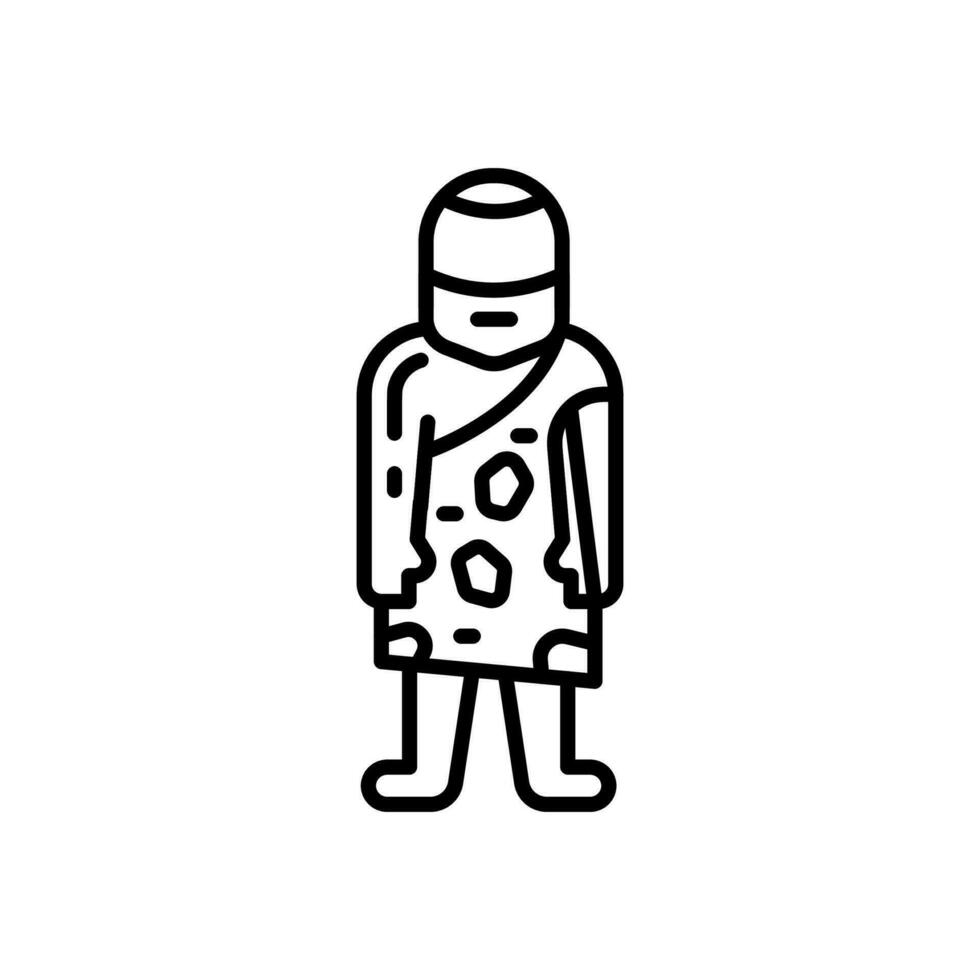 Ancient Man icon in vector. Illustration vector