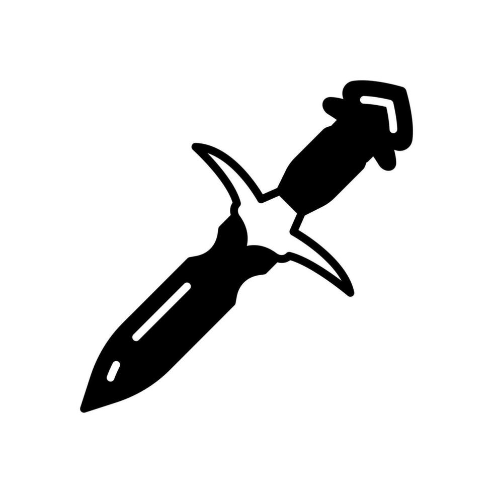 Ancient Daggers icon in vector. Illustration vector