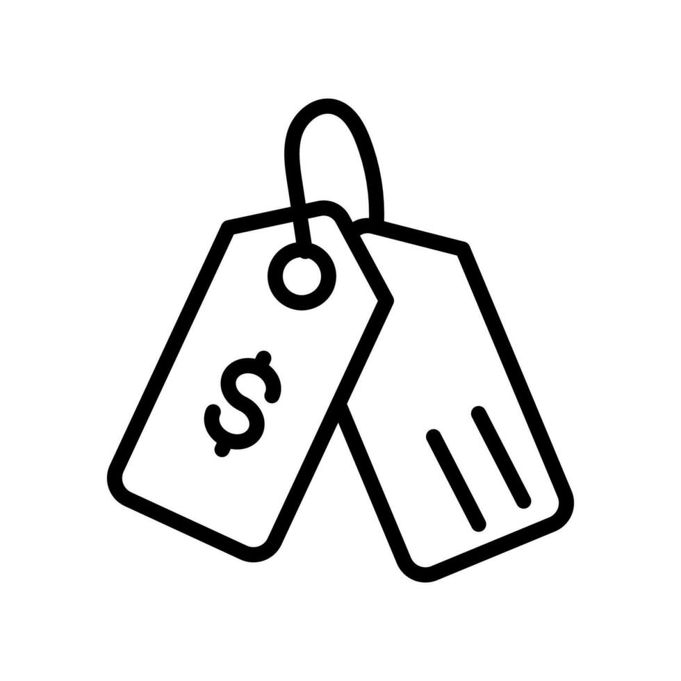 Sale Tag Icon in vector. illustration vector