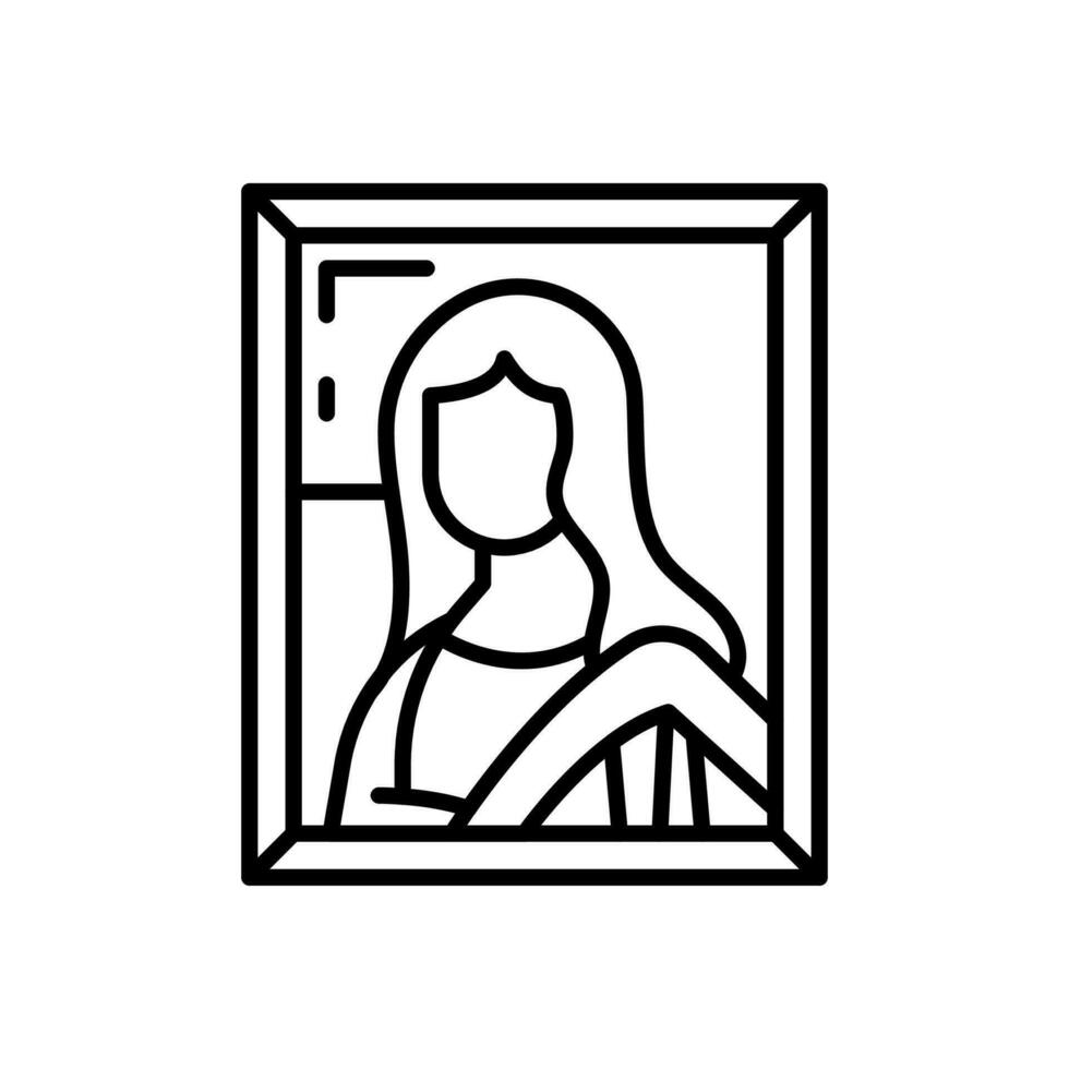 Ancient Painting icon in vector. Illustration vector