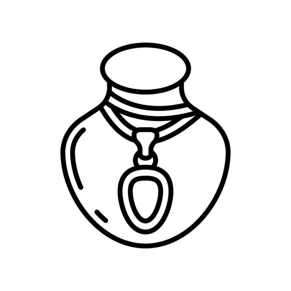 Jewel icon in vector. Illustration vector