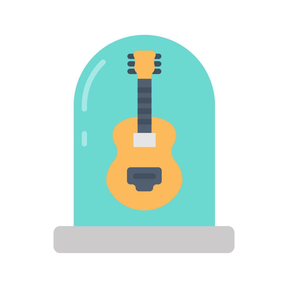 guitarra icono en vector. ilustración vector