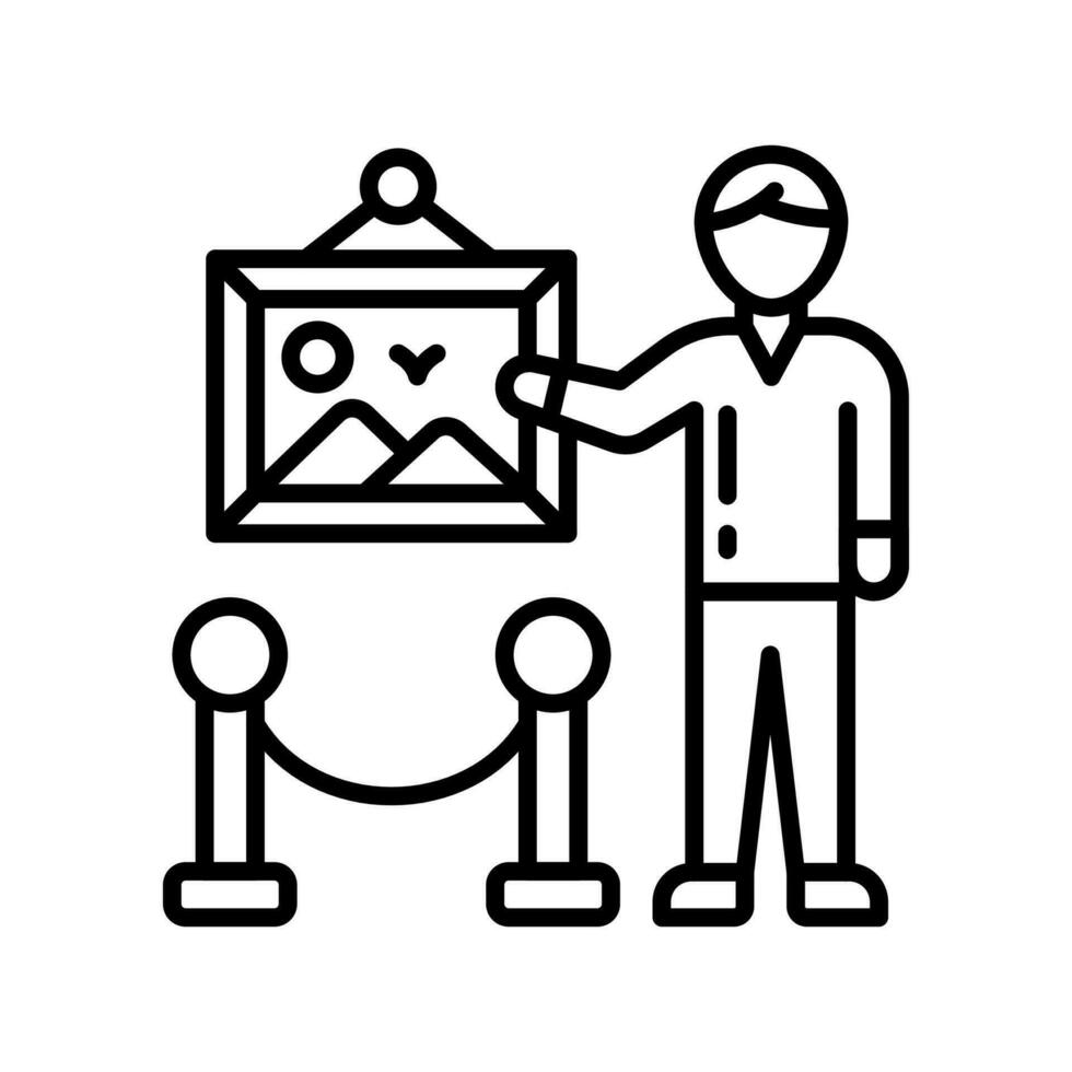 Excursion icon in vector. Illustration vector