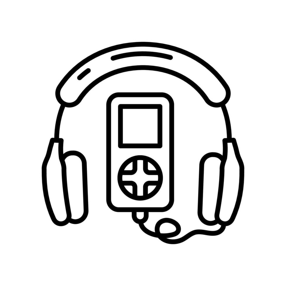 Audio Guide icon in vector. Illustration vector