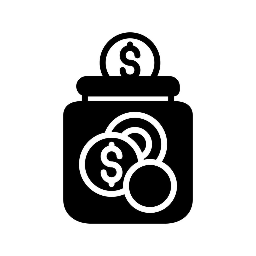 Savings icon in vector. Illustration vector