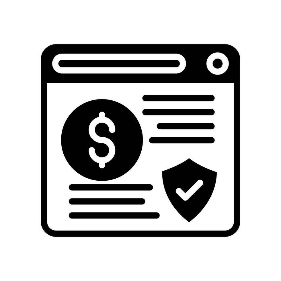 Ebanking Security icon in vector. Illustration vector