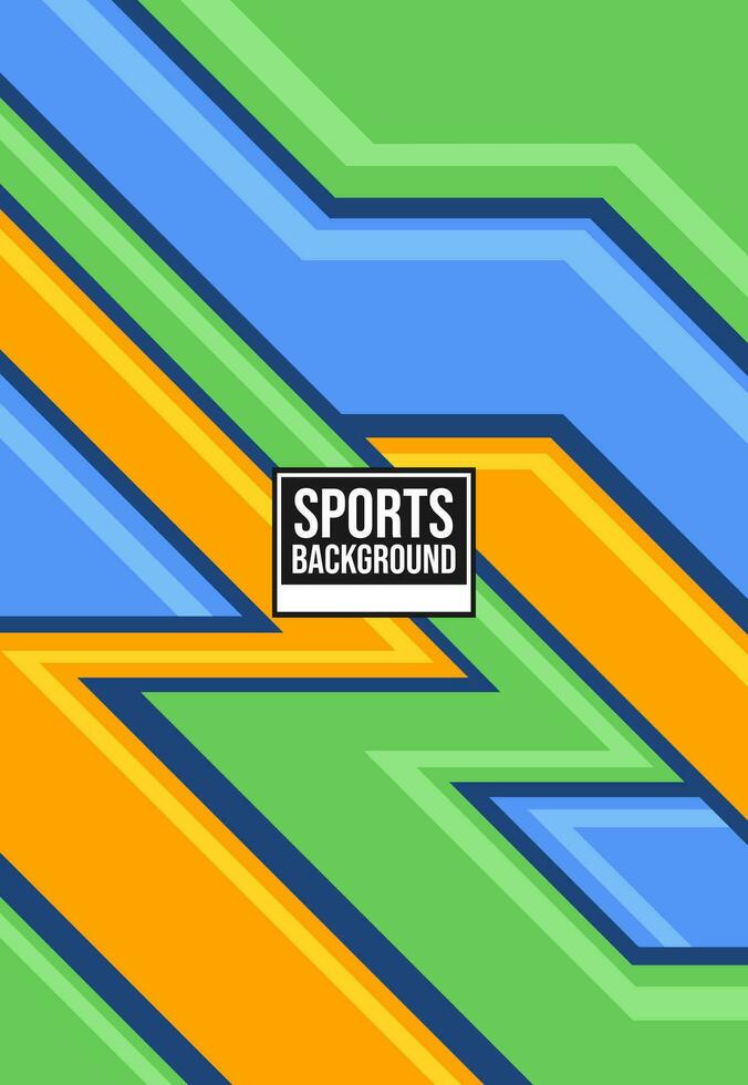 Colorful sport background for jersey design vector