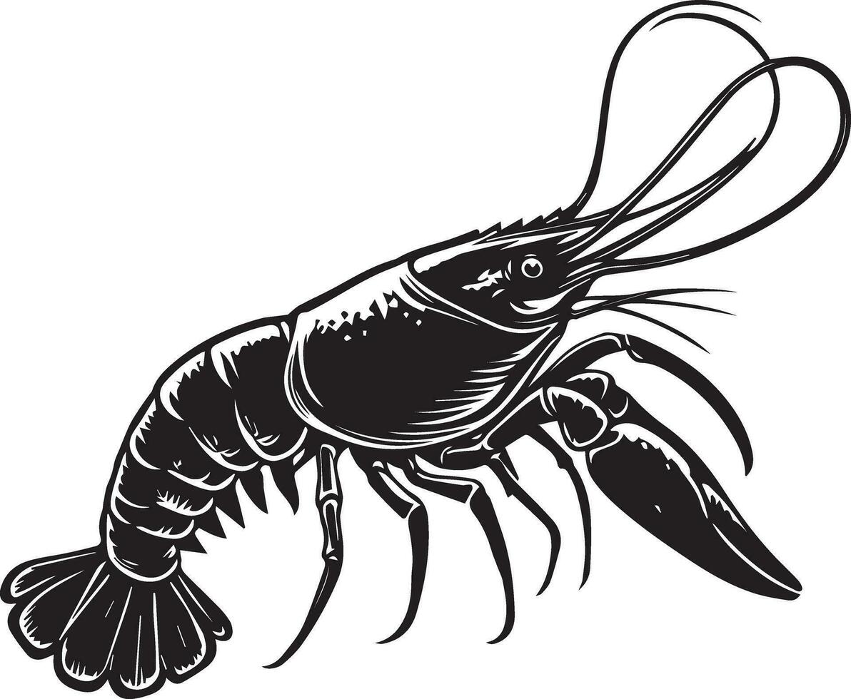 yabby vector silueta 2