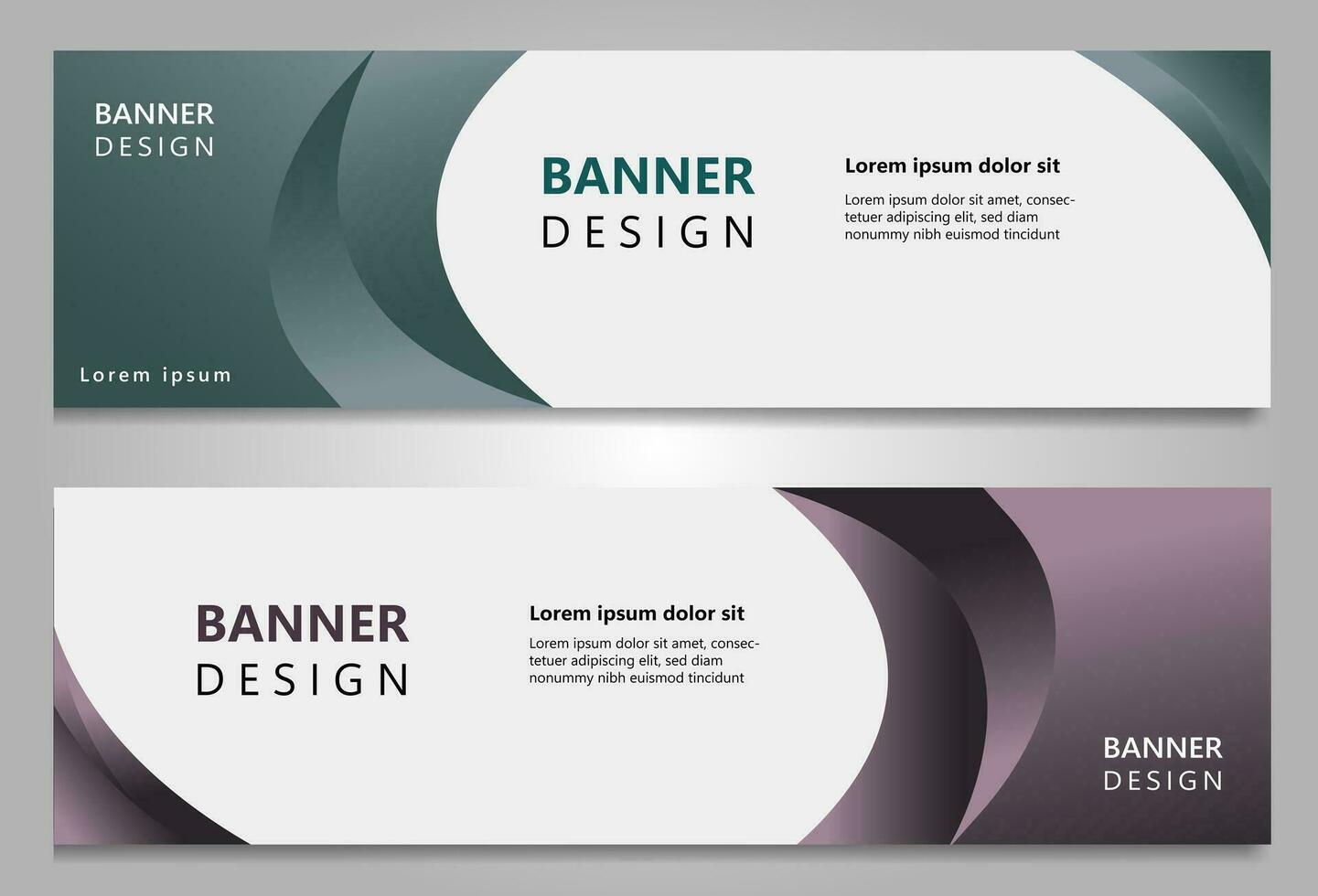 Vector abstract banner. Geometric header, background. Vibrant coupon template.