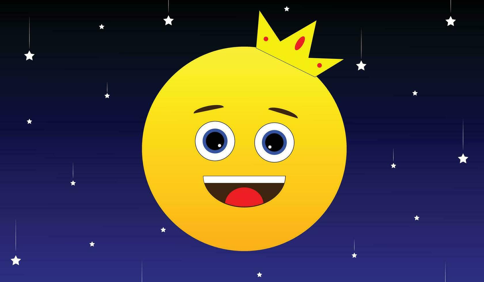 Smile Love Emoji Face flat design vector design illustration