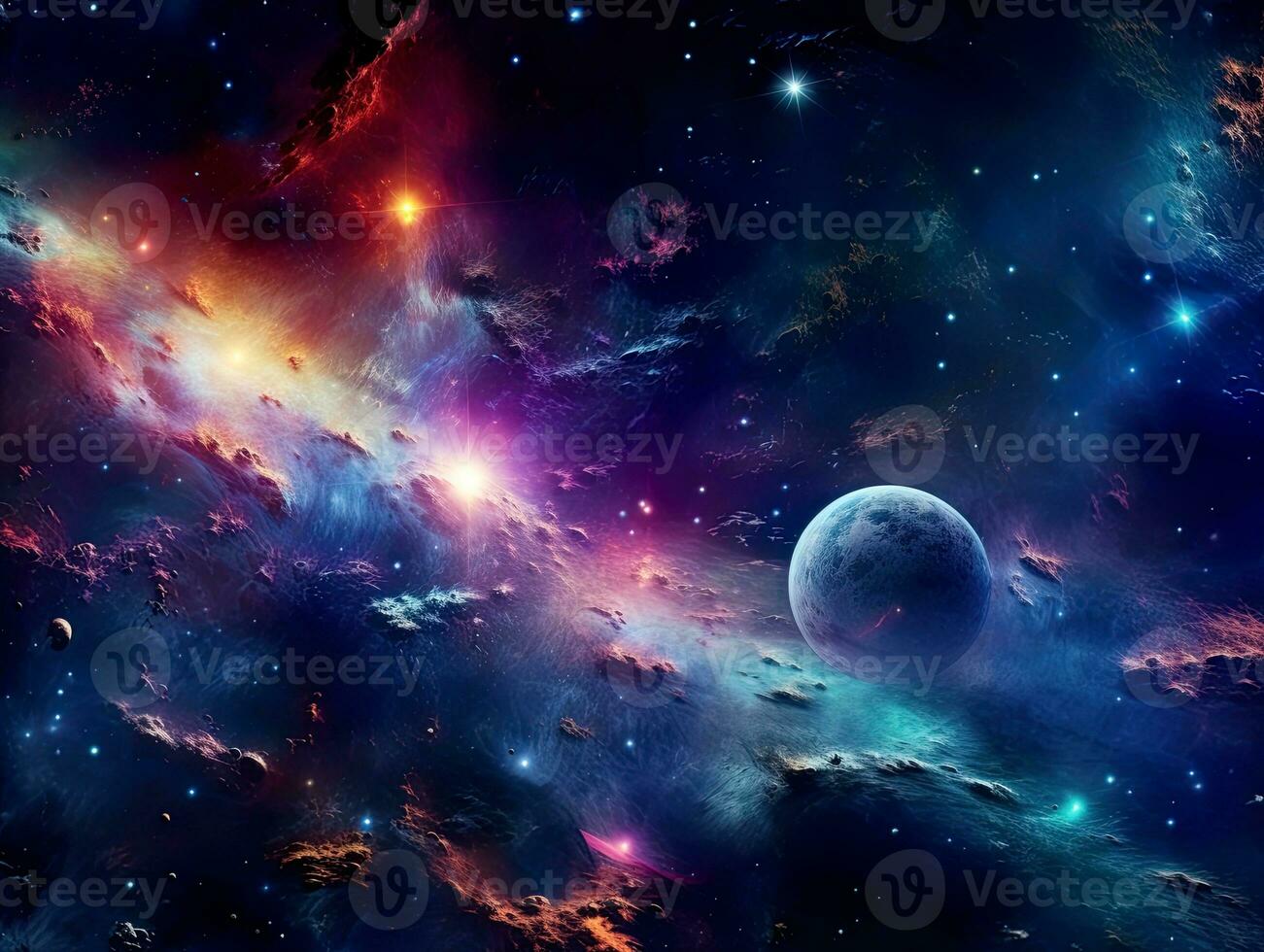 Galaxy and universe light. Galaxies sky in space Planets and stars beauty of space exploration photo