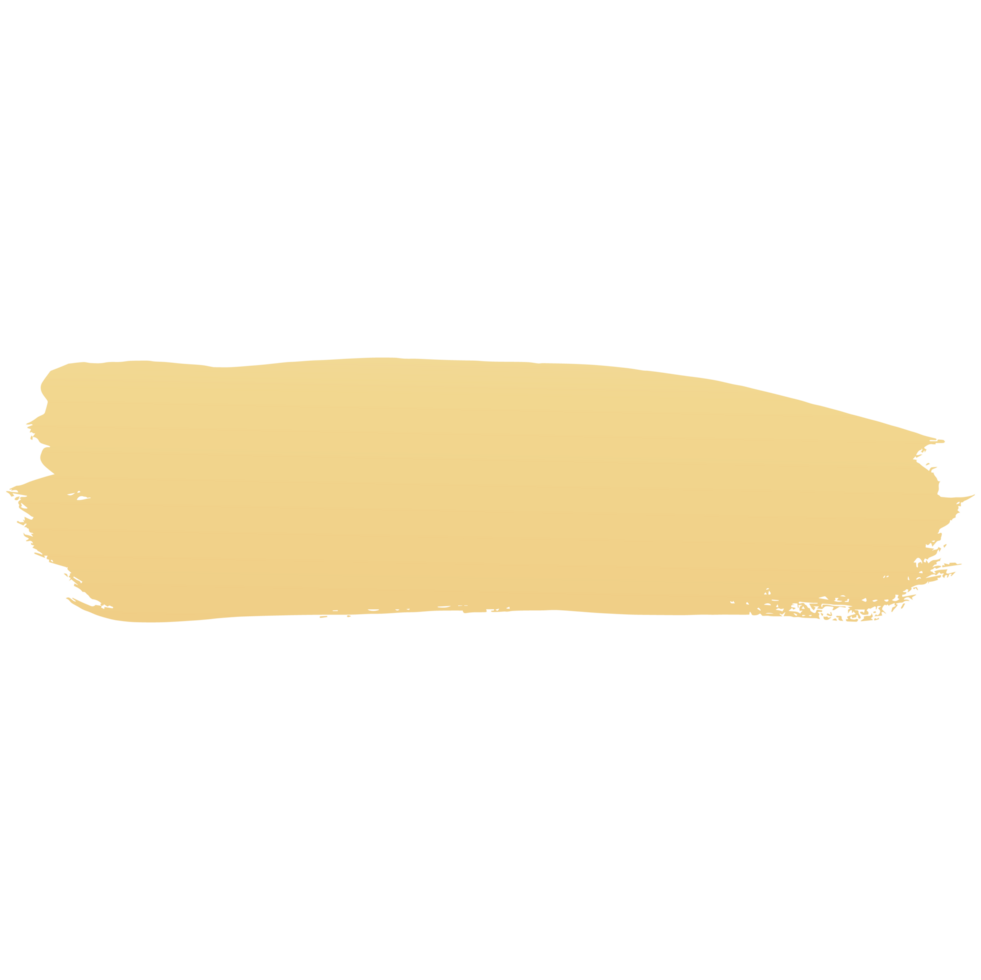 Abstract gradient golden background. Brush stroke. Place for text png