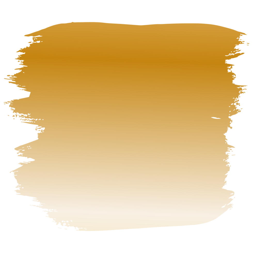 Abstract gradient golden background. Brush stroke. Place for text png