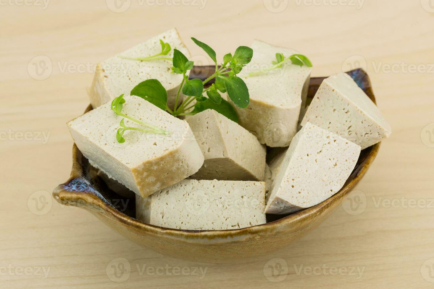 Tofu - soya cheese photo