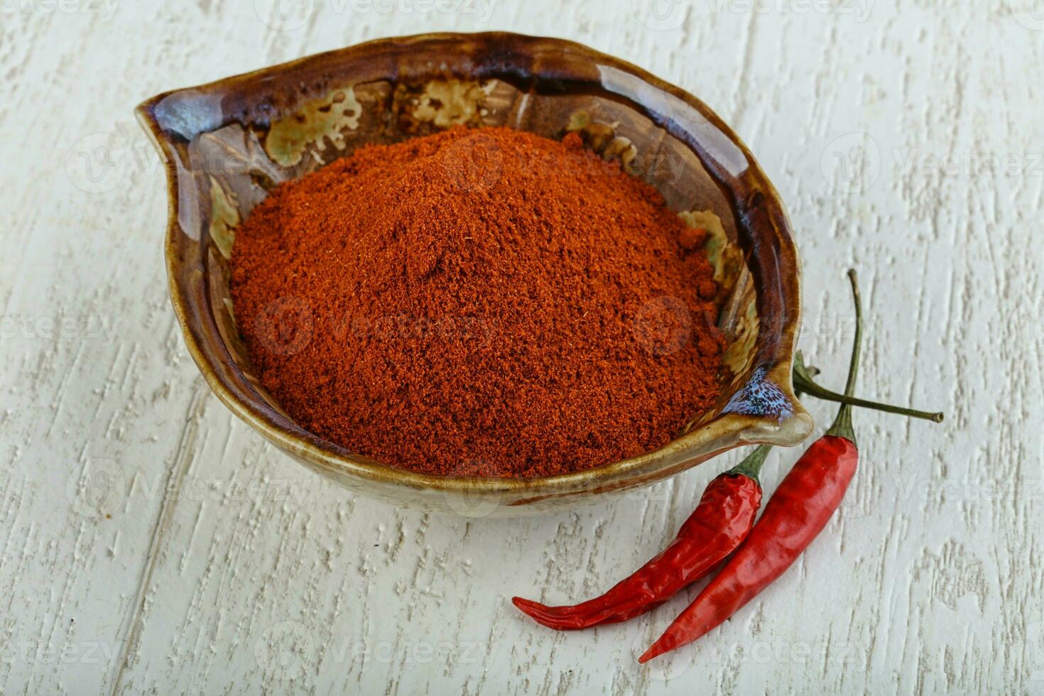 Red dry pepper photo