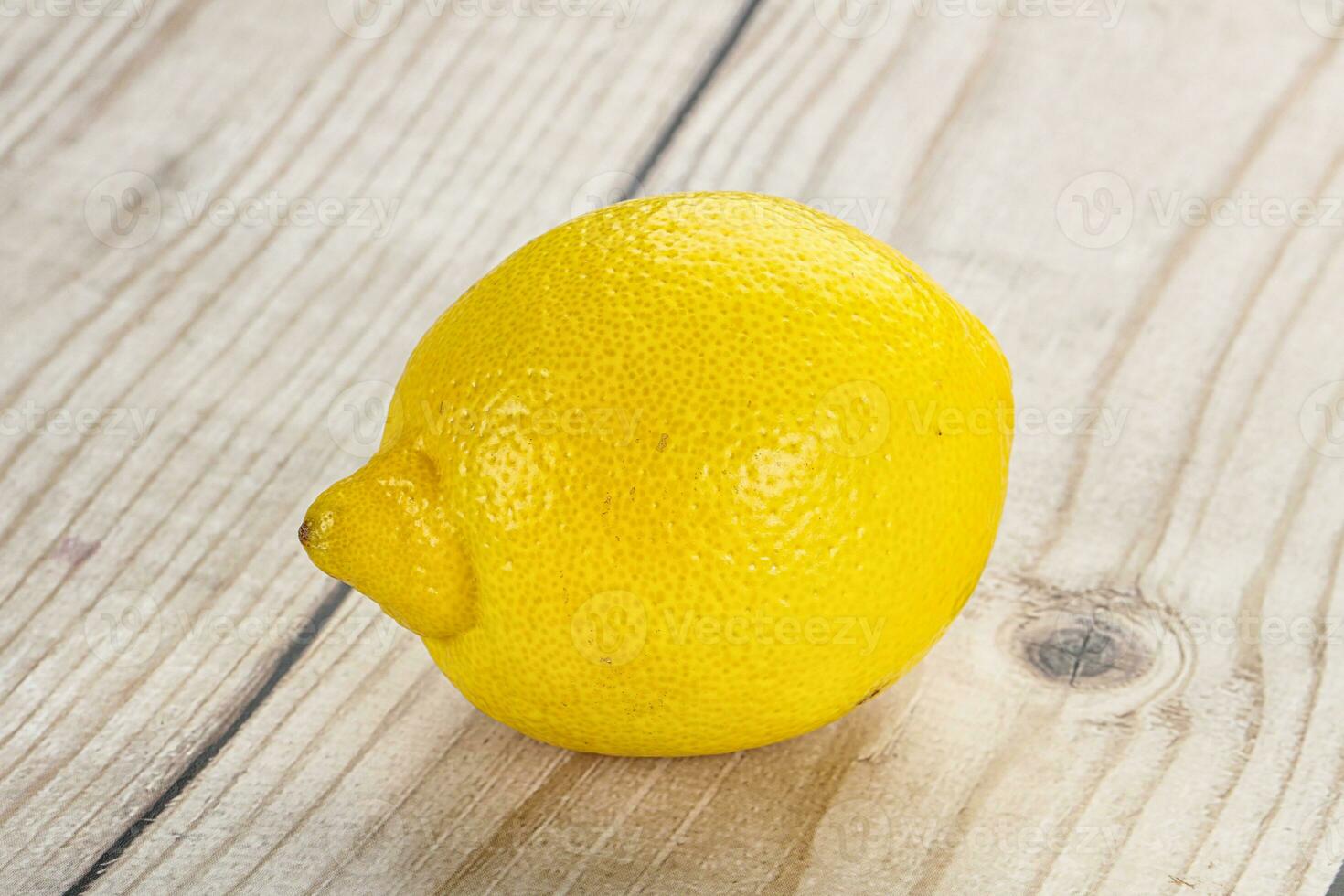 Ripe sour yellow juicy lemon photo