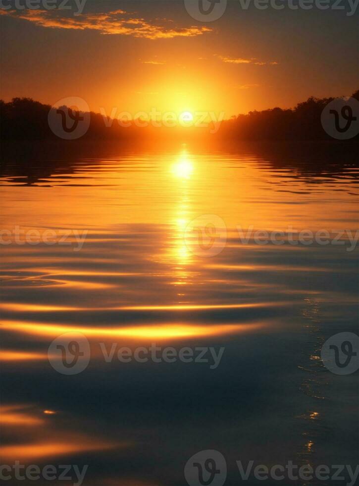 Sun Dropp in water photo