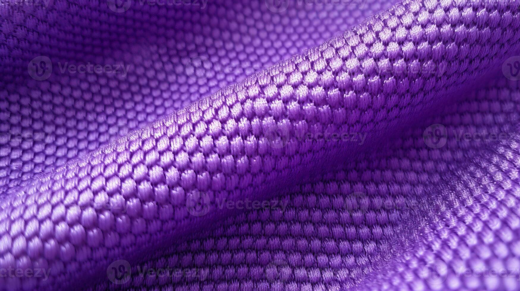 Purple soccer apparel with air mesh texture. Athletic wear backdrop photo