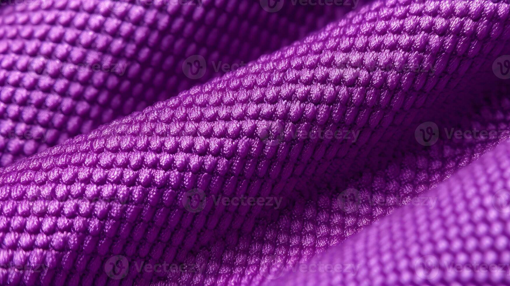 Purple soccer apparel with air mesh texture. Athletic wear backdrop photo