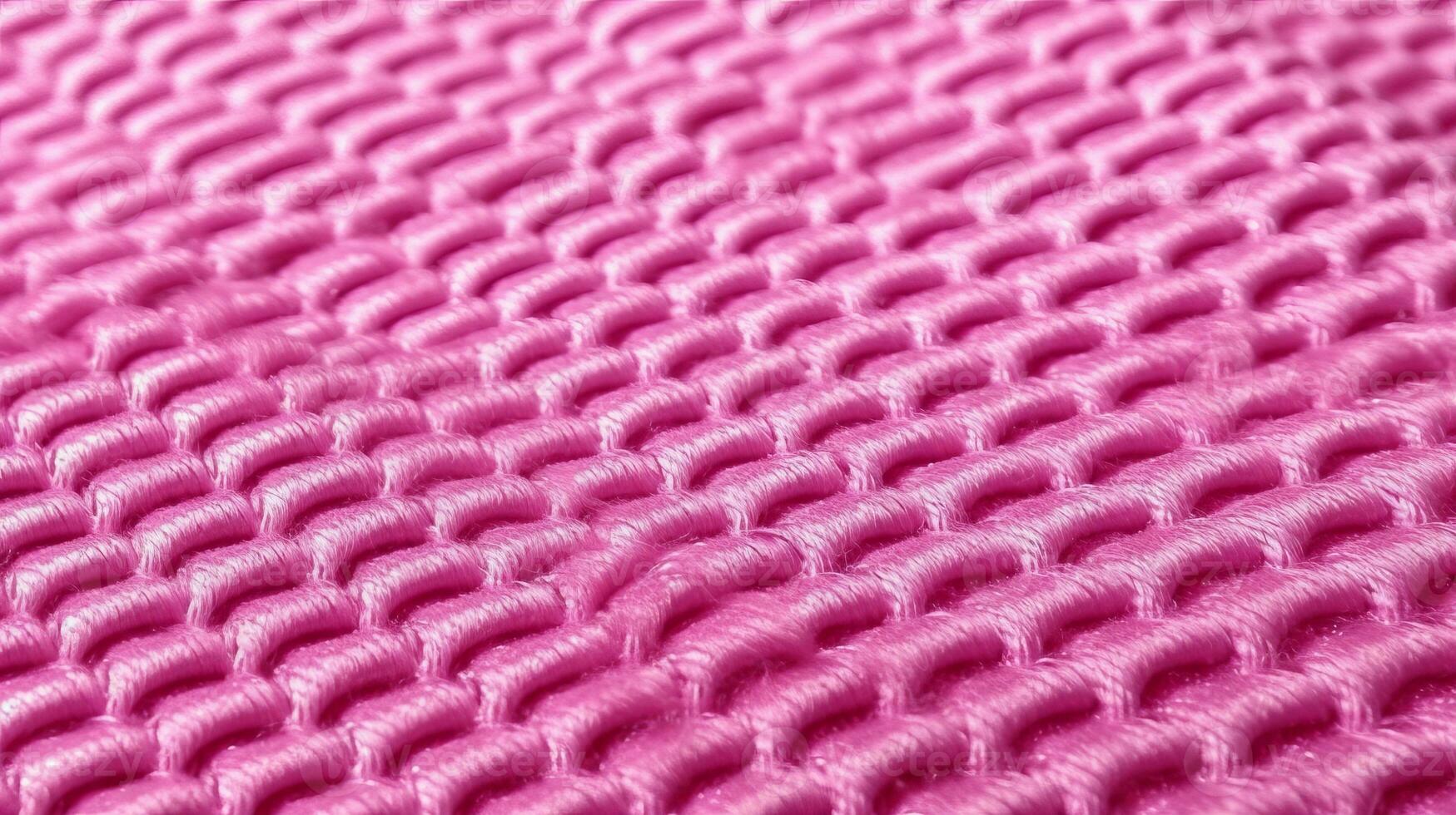 Pink soccer fabric texture with air mesh. Athletic wear backdrop photo