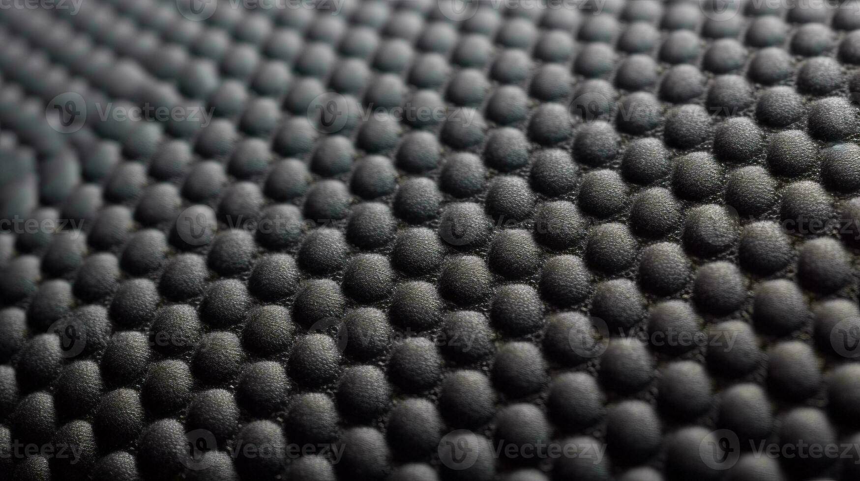 Black soccer fabric texture with air mesh. Sportswear background photo
