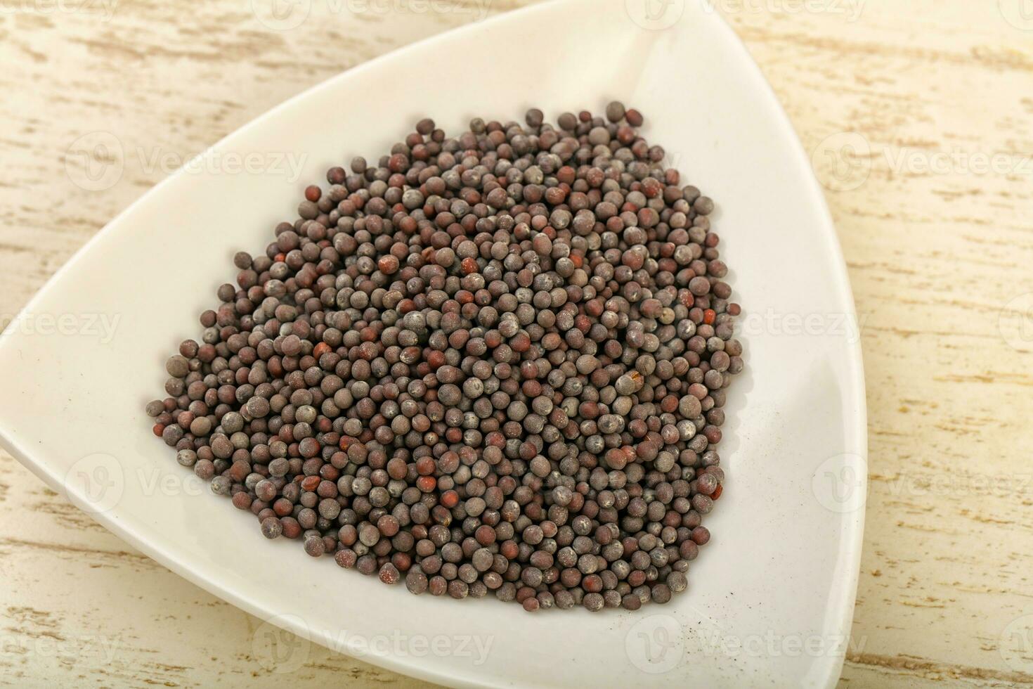 Black mustard seeds photo