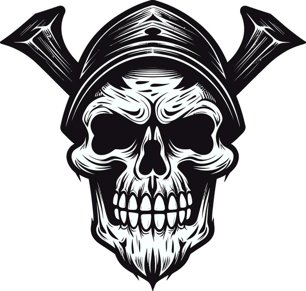 Mystic Monarch A Mysterious Vector Art Crypt Keepers Grin An Ominous Symbol
