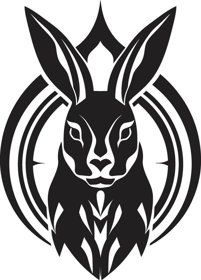 Black Hare Vector Logo A Modern and Sophisticated Logo for Your Business Black Hare Vector Logo A Versatile and Adaptable Logo for Any Industry