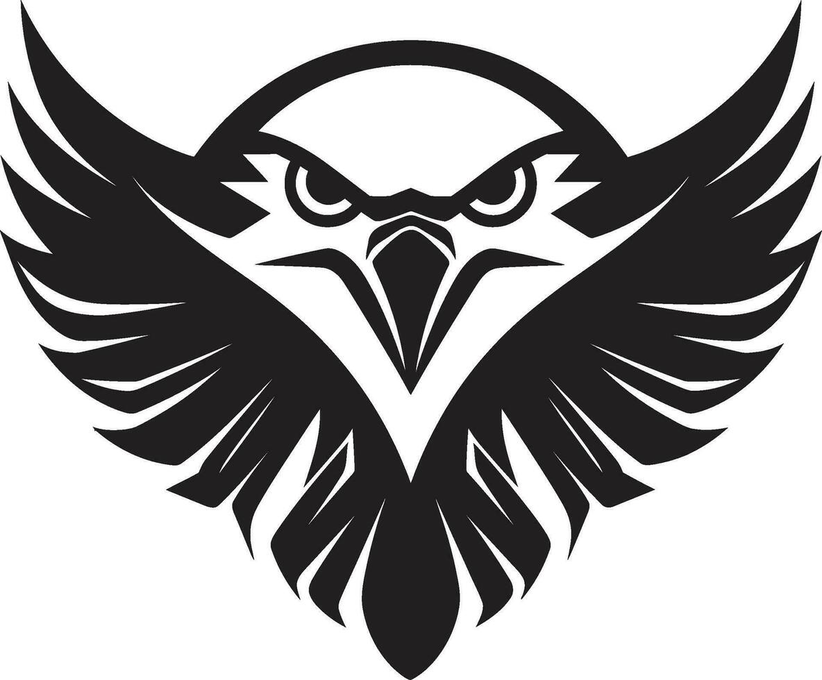 Black Falcon A Vector Logo Design for the Business Thats Always Soaring to New Heights Black Falcon A Vector Logo Design for the Business Thats Always Ready to Strike