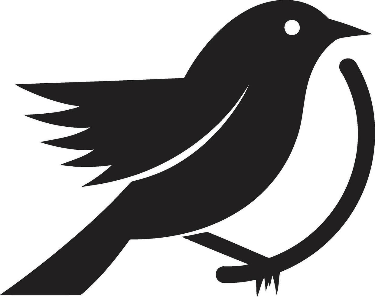 búhos perca icono garza monograma diseño vector