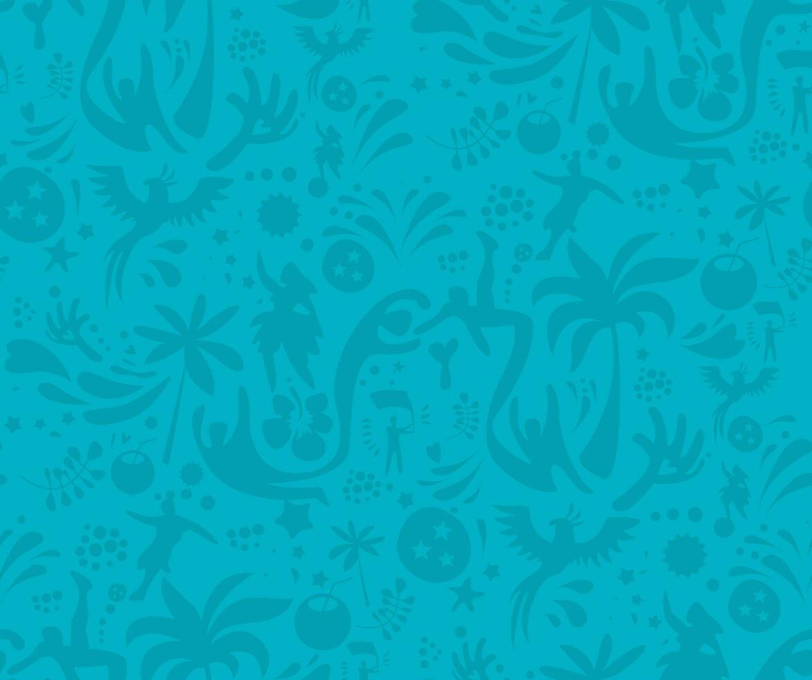 Seamless sports blue pattern, abstract football vector background. Seamless Pattern included in swatch