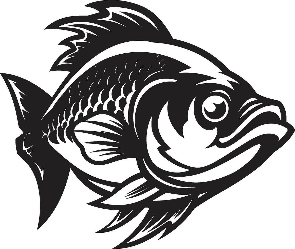 fantasmal marina Arte pescado esqueleto vector icono anatómico acuático pescado hueso logo símbolo