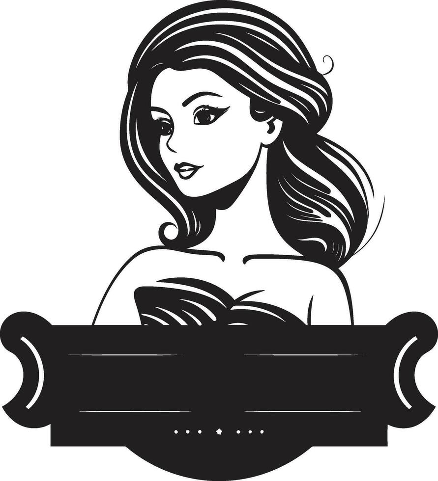 Teaching with a Twist Female Educator and Book Vector Literary Leadership Woman Inspires with Book Icon