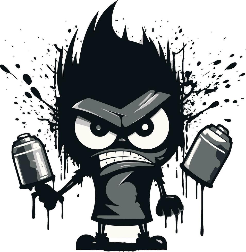 Black Cartoon Vector Art, Icons, and Graphics for Free Download