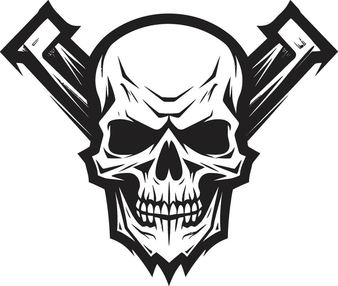 Elegance in Mourning An Enigmatic Grin Serpentine Enigma A Mysterious Icon vector