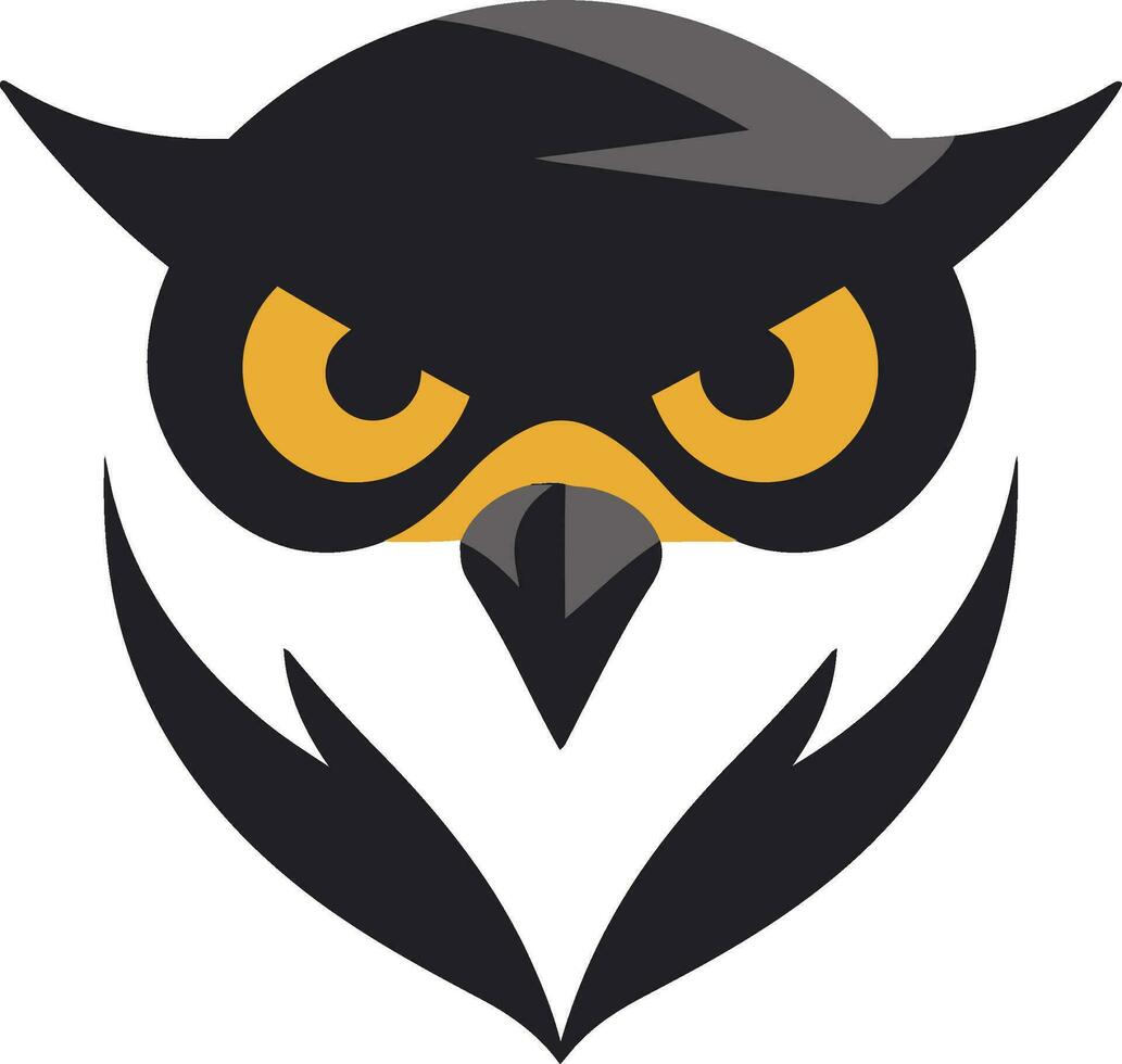 Predator Hawk A Black Vector Logo for Those Who Are Not Afraid to Succeed Black Vector Predator Hawk A Logo That Will Inspire You to Achieve Your Goals