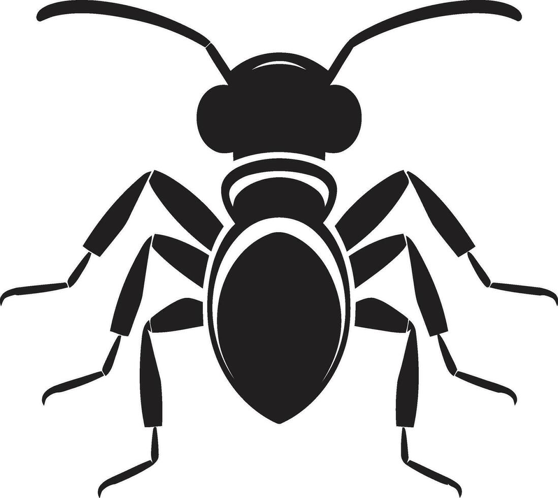 Vector Art Mastery Black Ant Emblem A Class Apart Black Ant Vector Logo Design
