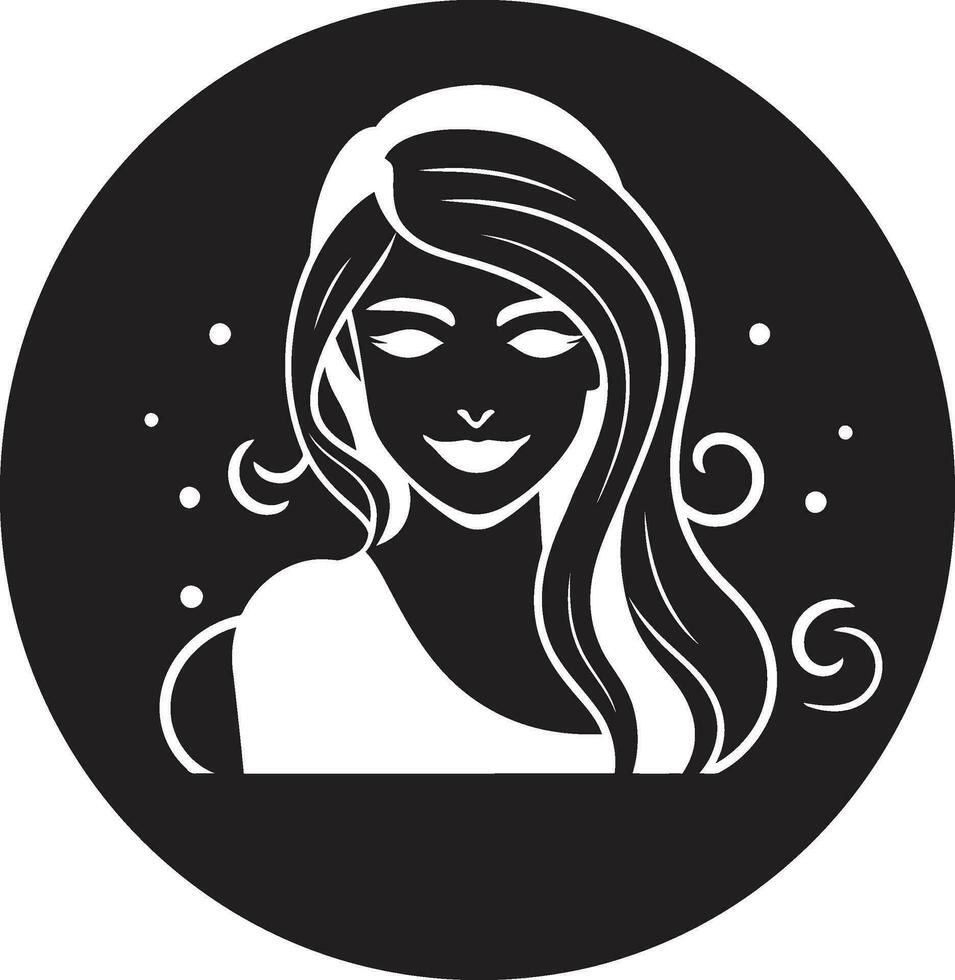 Teaching Through Design Female Guide and Book Vector Graphic Wisdom Female Instructor with Book Logo Icon