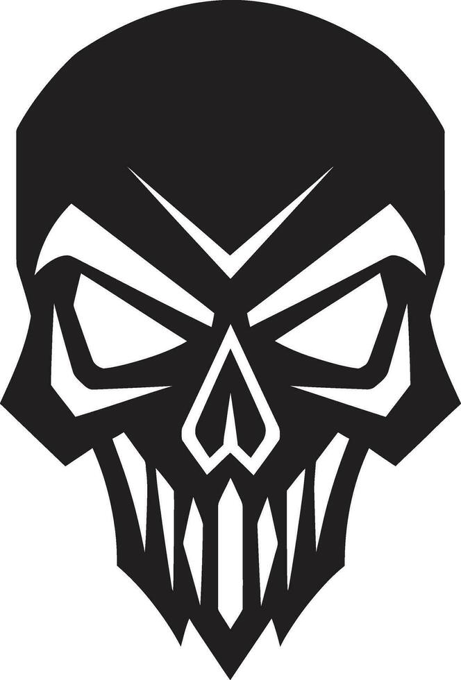 Funky Fusion A Groovy Revolution in Black Skull Edgy Elegance Sculpted Attitude in Skullhead Craftsmanship vector