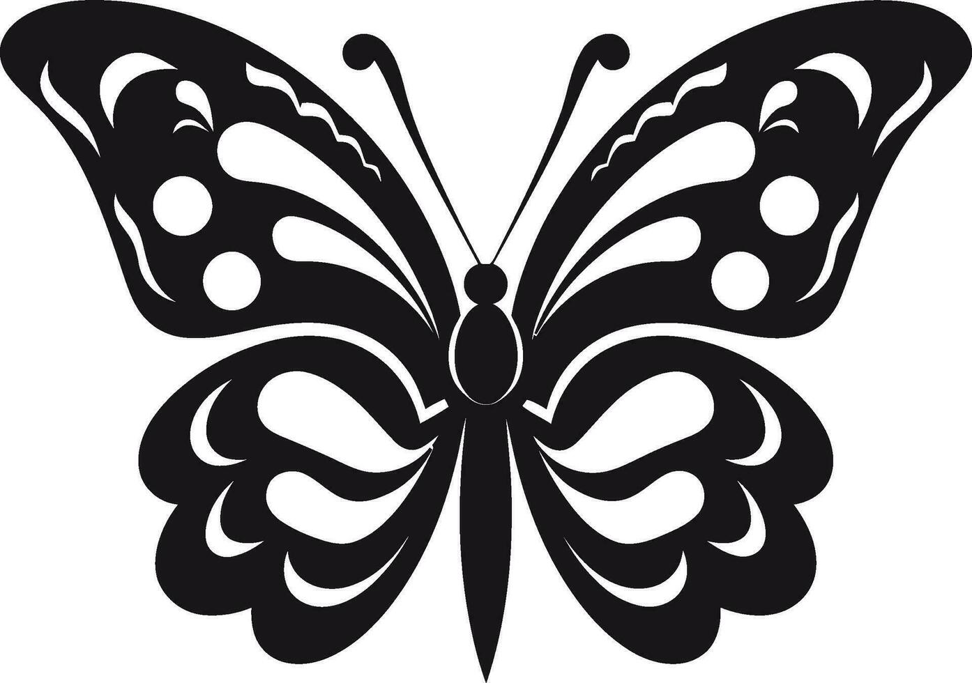 Sculpted Beauty in the Canopy Monochrome Marvel Aerial Serenity Iconic Vector Charm