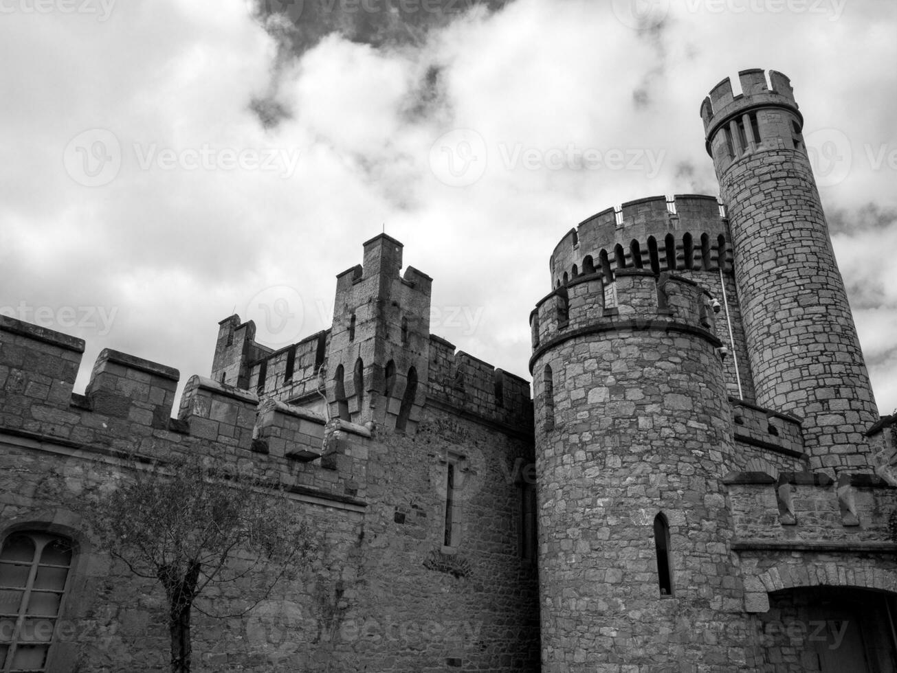 Old celtic castle tower, Blackrock castle in Ireland. Blackrock Observatory fortress photo