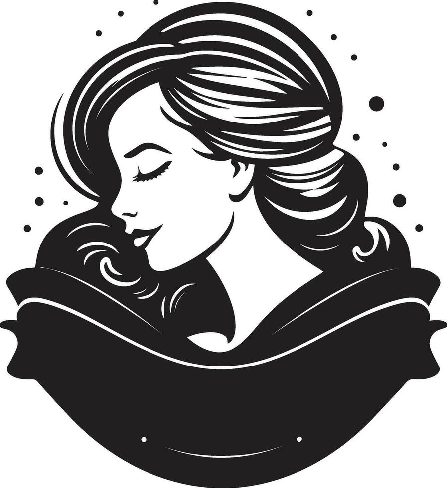 The Icon of Wisdom Woman Teaches with Book Vector Symbol Learning the Visual Way Female Teacher and Book Icon