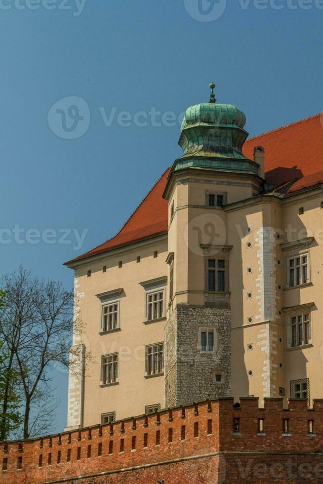 castillo real en wawel, cracovia foto