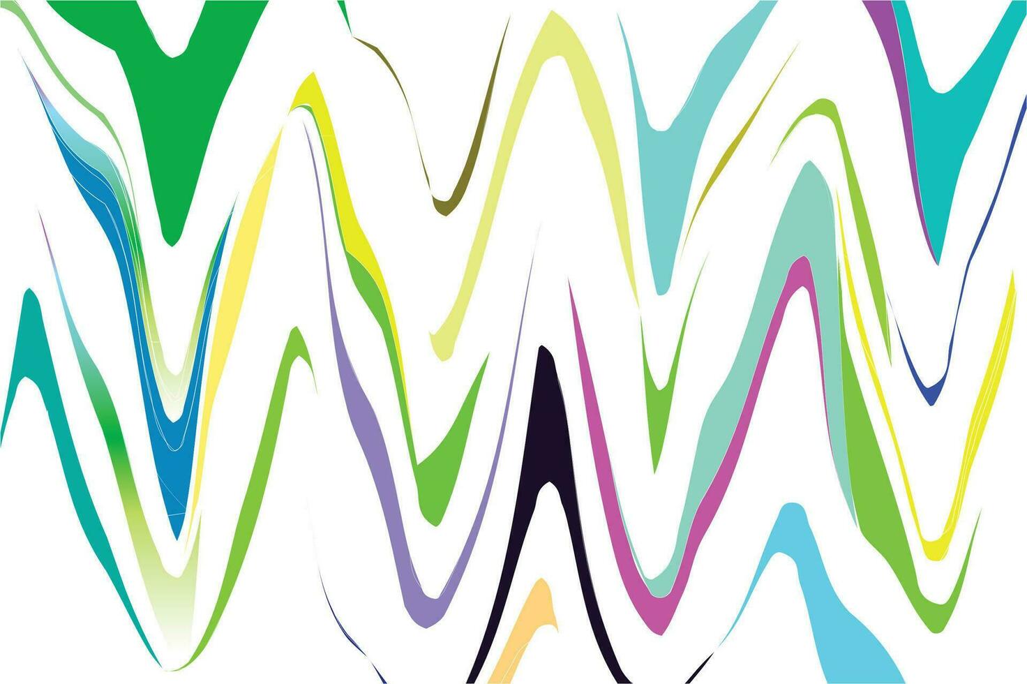 Abstract background with colorful moving lines. vector