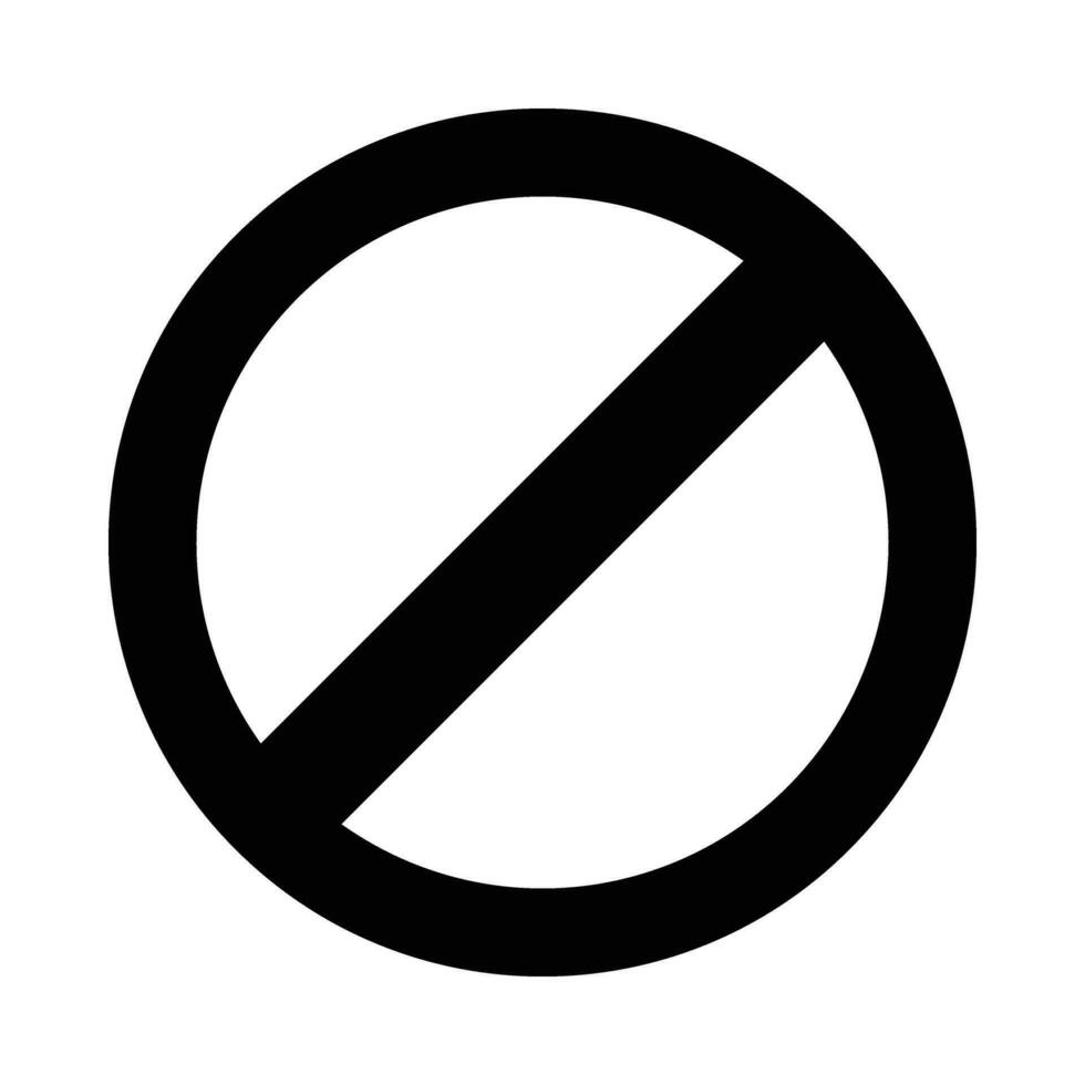 Cross Out Vector Glyph Icon For Personal And Commercial Use.