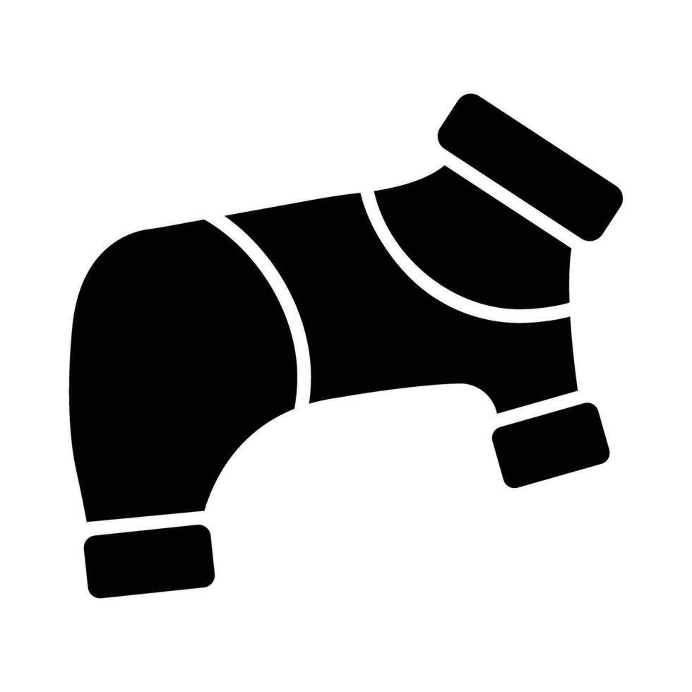 Attire Vector Glyph Icon For Personal And Commercial Use.