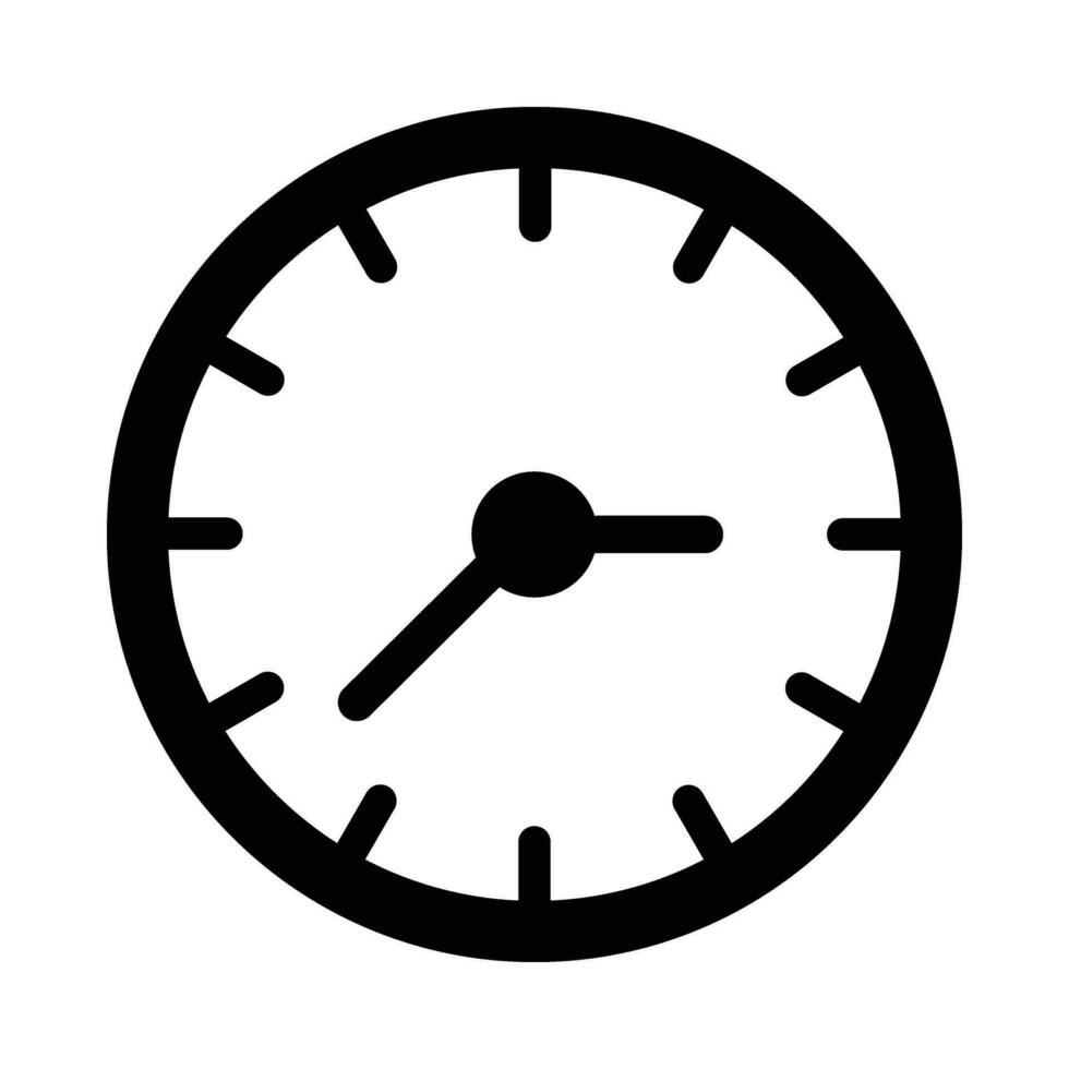Time Vector Glyph Icon For Personal And Commercial Use.