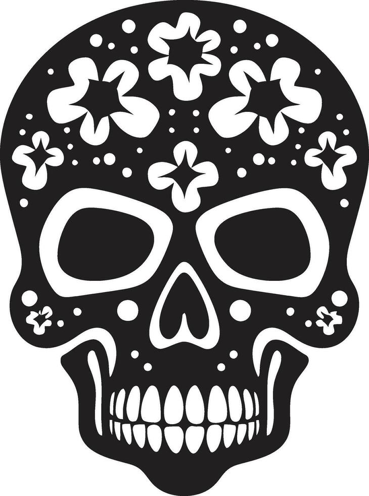 esculpido actitud negro vector cabeza de calavera arte elegante rebelión un miedoso cabeza de calavera revolución